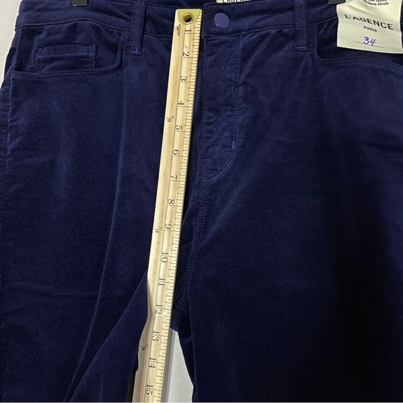 L’agence Monique High Rise Skinny Jeans 34 Velvet Dark Blue Navy NEW with tags - Picture 11 of 12